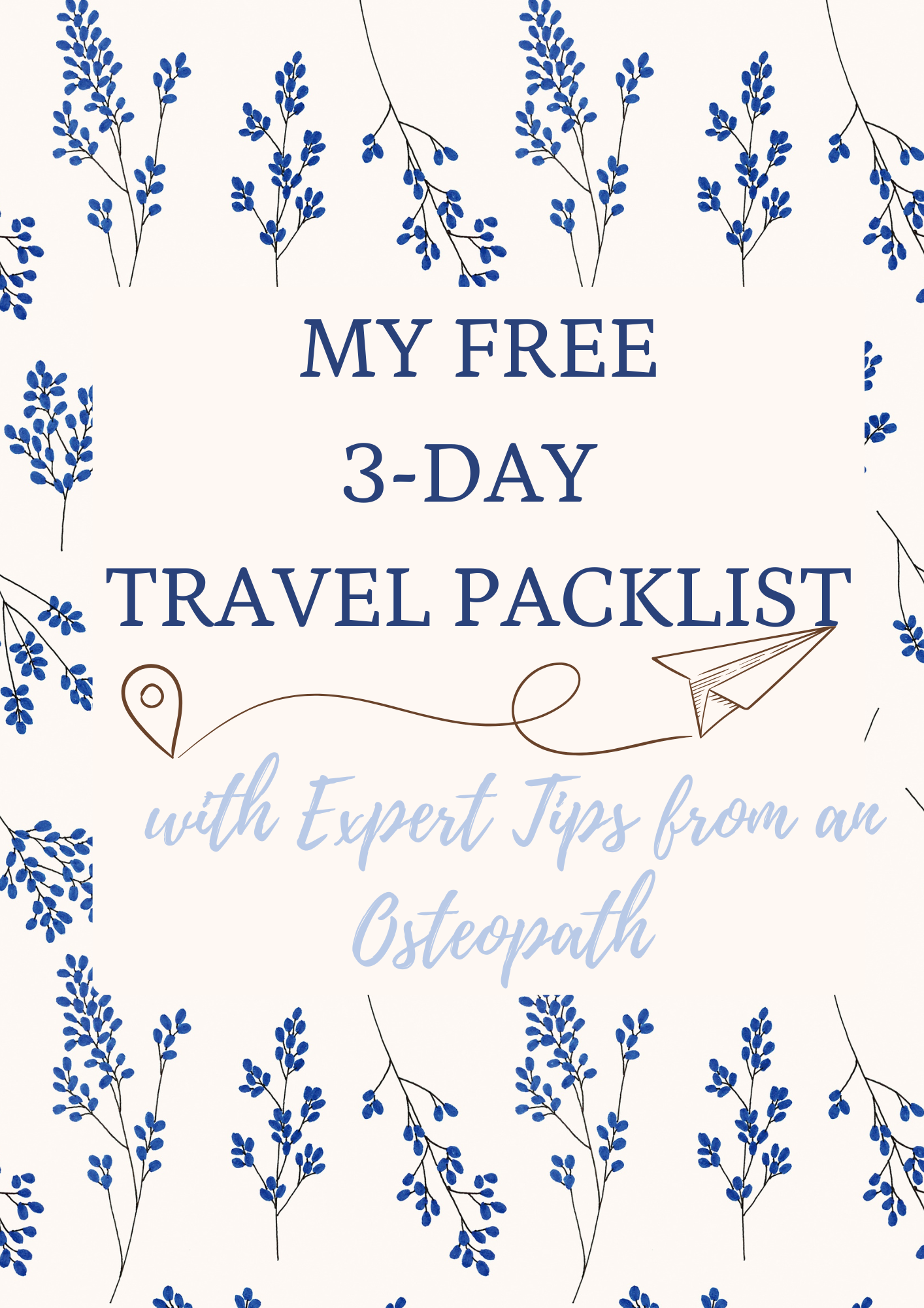 Free Travel Packing List PDF